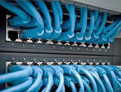 Cat5 Etherent Cabling Panel