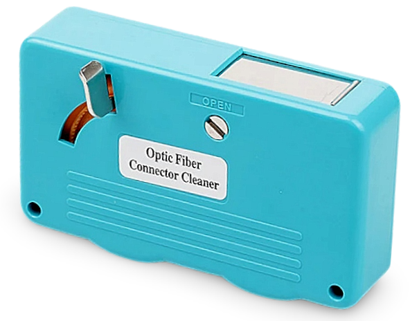 Cassette-Style Fiber Optic Cleaner