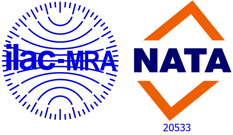 ILAC-NATA Accreditation Logo
